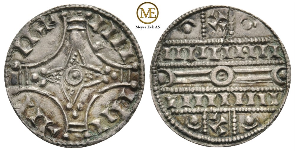 Penning Sven Estridsen (1047-1075) Danmark, Roskilde. Kv.1+