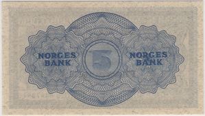 5 kroner 1946 B.9397284. 66 EPQ. Kv.0