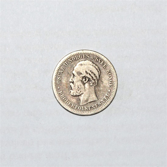 Norge 1 krone 1888 kv 1/1-