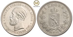 1 krone 1898 Oscar II. Kv.0