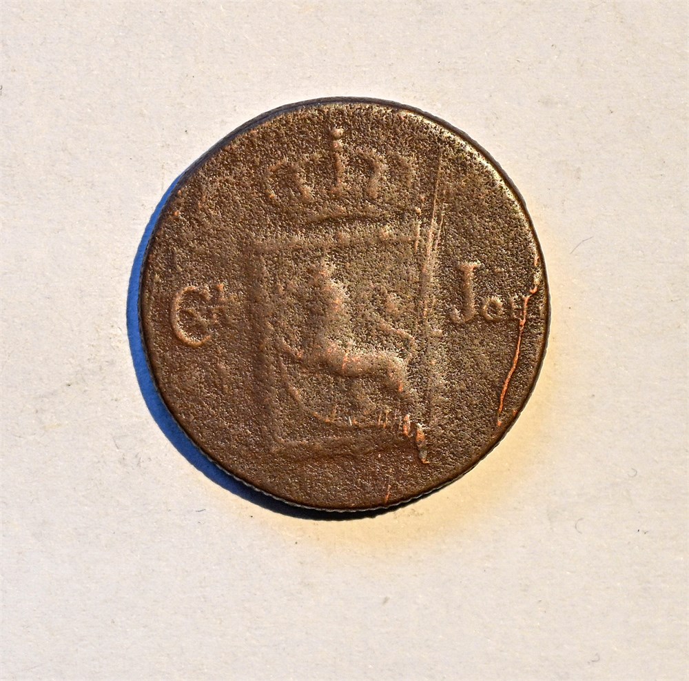 Norge 2 skilling 1834 kv. 1-