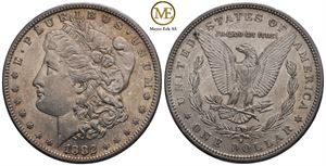 Morgan dollar 1882 S. Kv.01