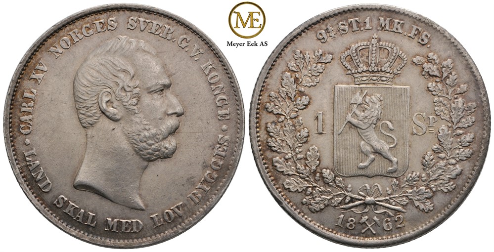 Speciedaler 1862 Carl XV. Kv.01