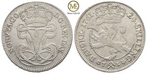 24 skilling 1761 Frederik V. Kv.01