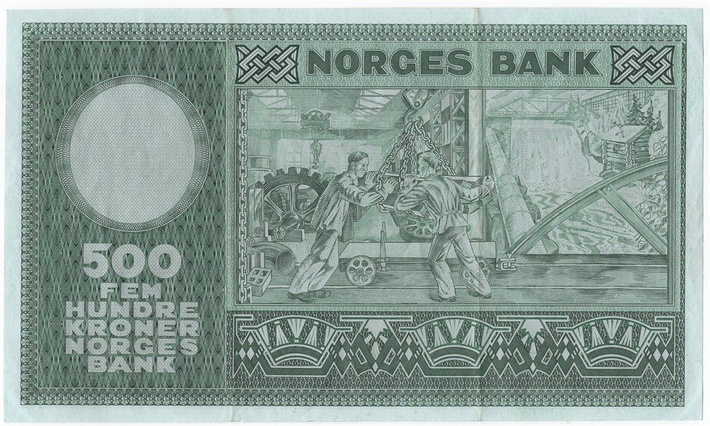 500 kroner 1974 A.5385372. Kv.01