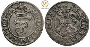 8 skilling 1661 Frederik III. Kv.1+