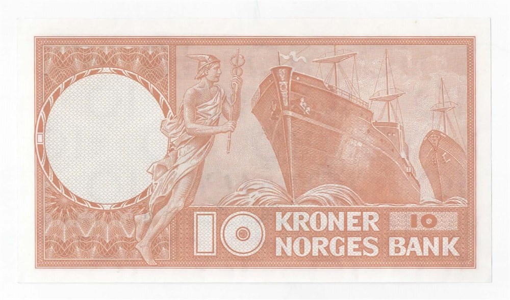 10 kroner 1972 H kv. 0