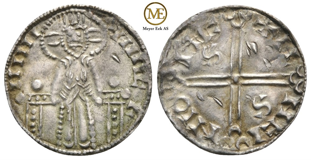 Penning Sven Estridsen (1047-1075) Danmark, Lund. Kv.01