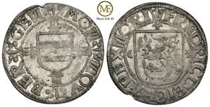 Skilling, Bergen u/år Frederik I (1524-1533) Kv.0/01