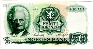 50 kroner 1983 N Kv.0