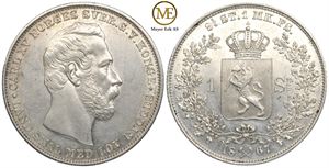 Speciedaler 1867 Carl XV. Kv.0