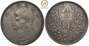 Dollar China 1914. Yuan Shih Kai. Kv.01