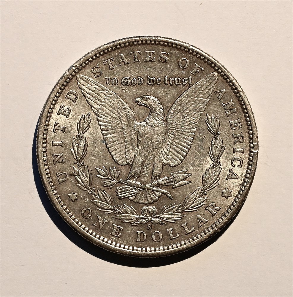 USA Morgan dollar 1897 S kv. 01