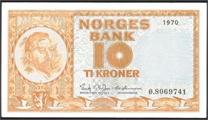 10 kr 1970Ø kv. 1