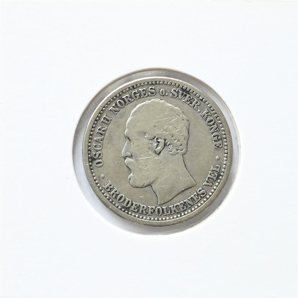 Norge 1 krone 1895 kv. 1-