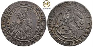 Speciedaler 1639 Christian IV. NMD40. Shou.2. Ex. Ragoczy. Kv. 1+/01