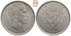 1 krone 1913 Haakon VII. Kv.0