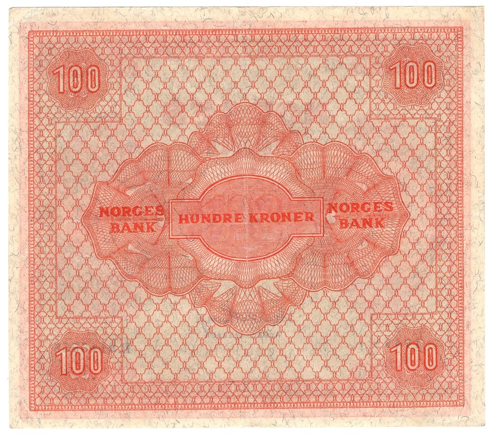100 kroner 1949 B.8115758. Kv.1+