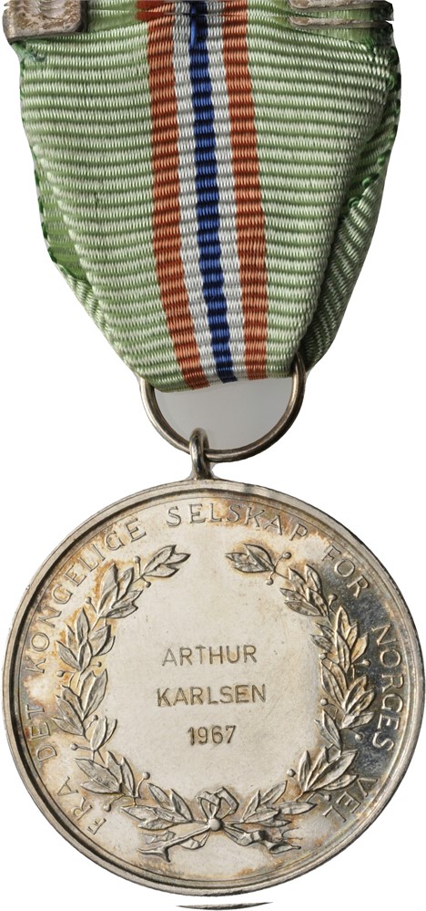 Medaljen for lang og tro tjeneste. Kv.0