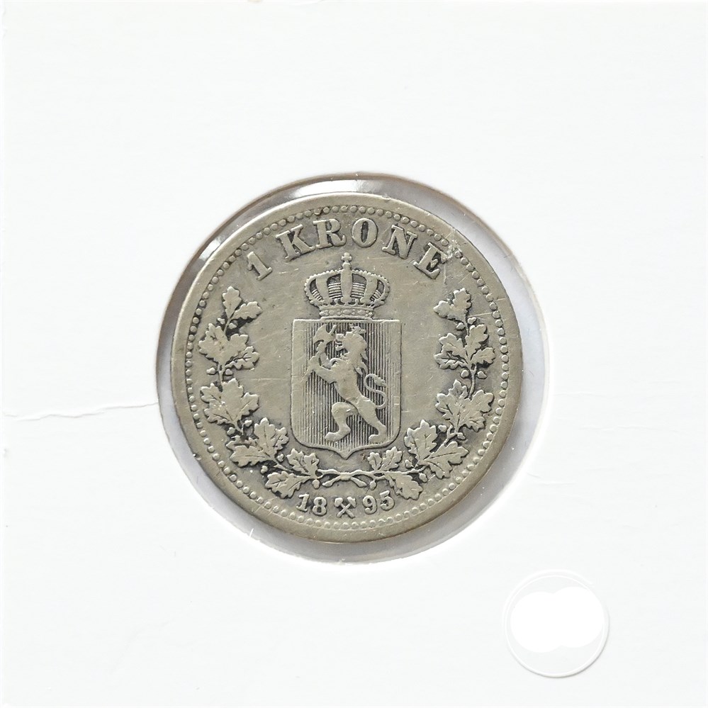Norge 1 krone 1895 kv. 1-