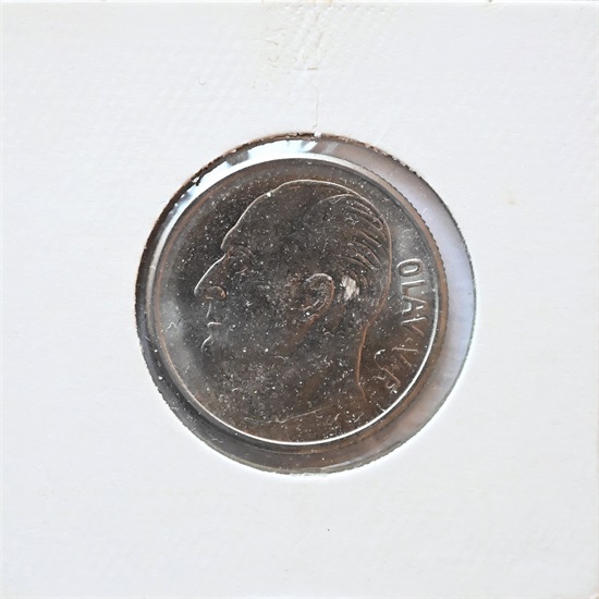 Norge 1 krone 1962 kv. 0