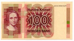 100 kroner 1982 AO ex. RMF 9.1.18