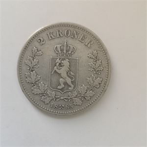 2 kroner 1885