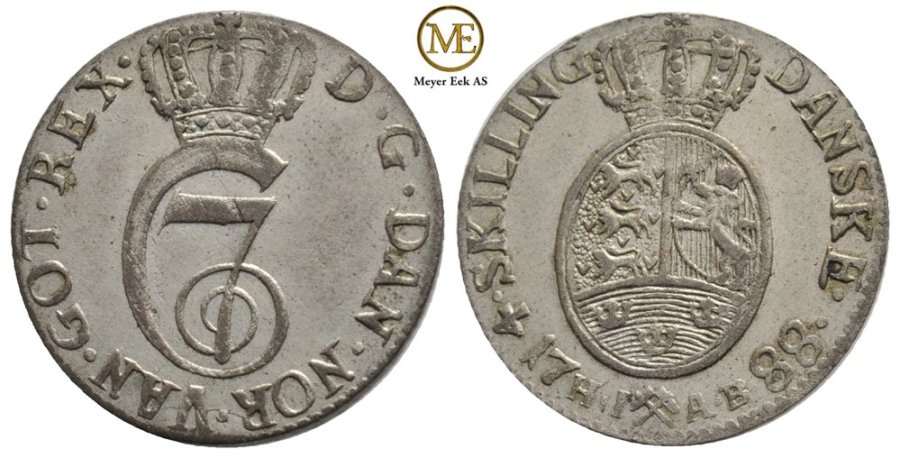 4 skilling 1788 Christian VII. Kv.0/01
