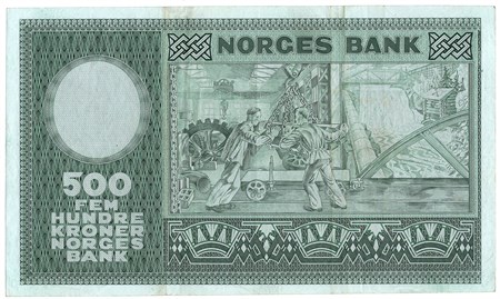 500 kroner 1971 A.4034404. Kv.1