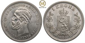 1 krone 1900 Oscar II. Kv.0