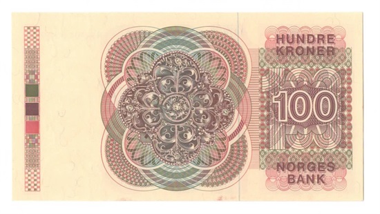 Norge 100 kroner 1977 HP kv. 0