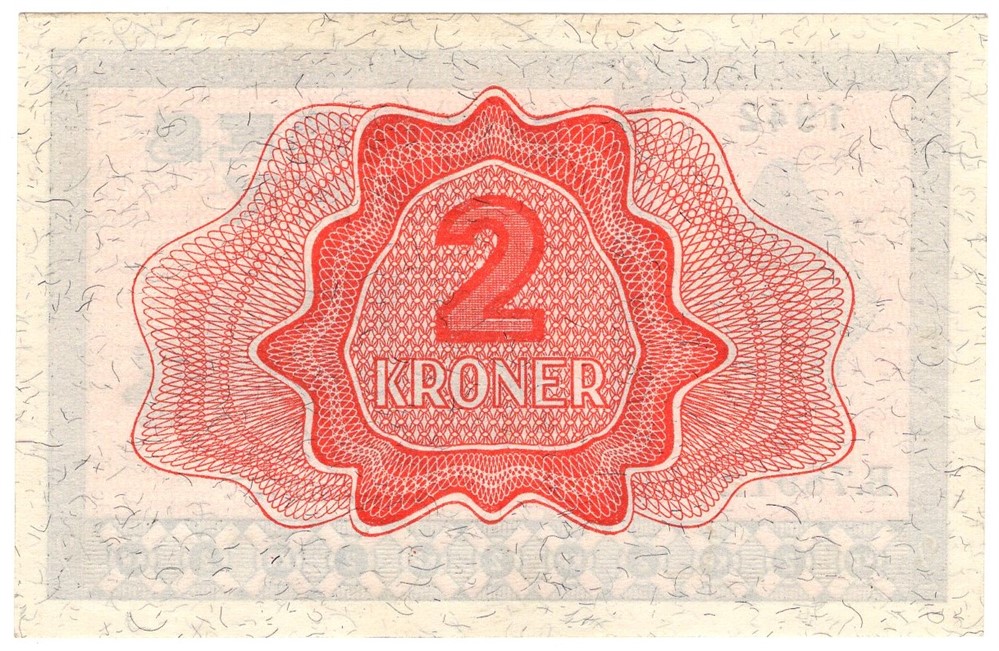 2 kroner 1942 B.7891271. Kv.0