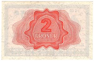 2 kroner 1942 B.7891271. Kv.0