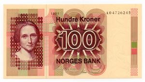 100 kroner 1981 AO