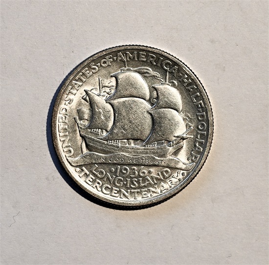 USA 1/2 dollar 1936 jubileum kv. 0/01