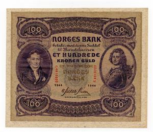 100 kroner 1944 C