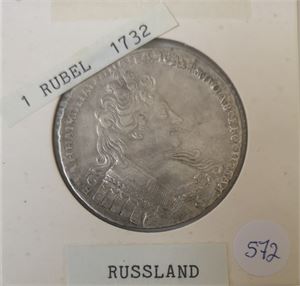 Russland 1 rubel 1732