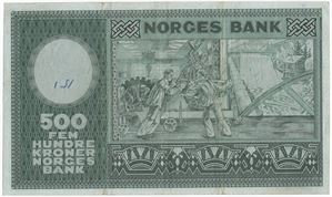500 kroner 1961 A.1449714. Kv.1