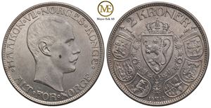 2 kroner 1913 Haakon VII. Kv.0/01