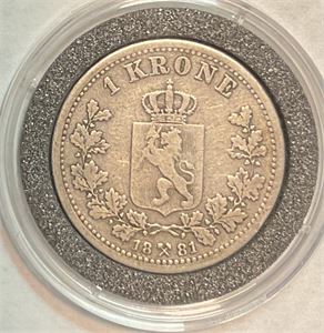 1 kr 1881 kv 1