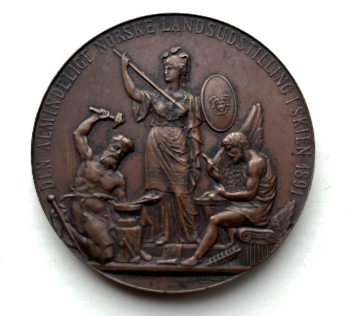 Den anmindelige norske landsutstilling i Skien 1891. Kv.01