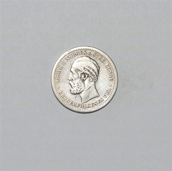 Norge 1 krone 1882 kv. 1-