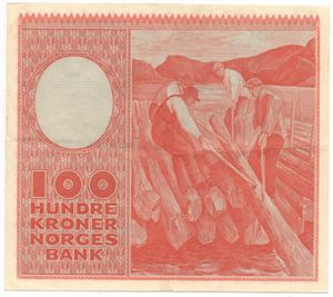 100 kroner 1958 F.9832231. Kv.1+
