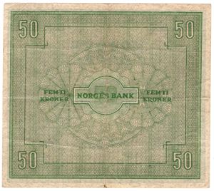 50 kroner 1945 A.0572268. Kv.1