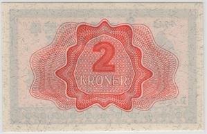 2 kroner 1944 D.3690559. Kv.0