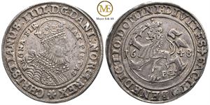 2 speciedaler 1648 Christian IV. Kv.1+/01