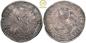 Speciedaler 1636 Christian IV. Kv.1+/01