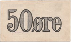 50 øre 1919/20 SNSK Nr.1159. Kv.01