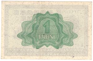 1 krone 1946 I.6579189. Kv.0/01