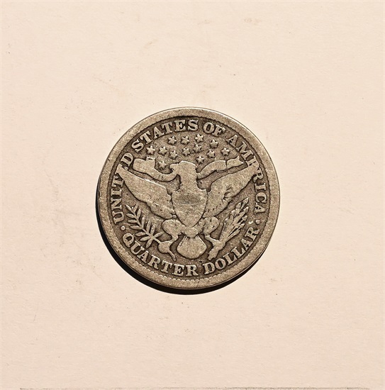 USA 1/4 dollar 1896 kv. 1-